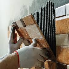 If you have a staggered tile pattern, you will need to cut partial pieces. Wall Tile Installation Methods Tile Doctor