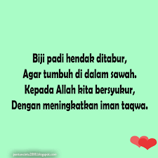 Tuliskan pantun yang isinya menggambarkan kondisi tubuh yang sehat. 25 Pantun Tentang Rasa Syukur Klak Klik Bermutu