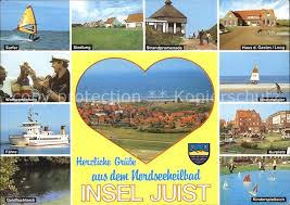 Apartment is located in 210 m from the centre. Insel Juist Surfer Siedlung Strandpromenade Haus Des Gastes Loog Wattwanderung Strandsegler Faehre Kurplatz Goldfischteich Spielteich Kat Norderne