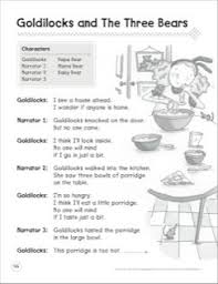 Goldilocks And The Three Bears A Beginning Reader Play Printables Goldilocks And The Three Bears Drama For Kids Fairy Tales Readers Theater