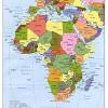 Africa map by googlemaps engine: 1