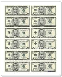 These Printable Play Money Sheets Can Be Cutup And Used For Classroom To Teach Money Math Or As Replacement Printable Play Money Play Money Money Printables