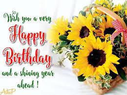A cheerful friend like you is like a sunny day. Sunny Birthday Flowers Wishes Happy Birthday Wishes Cards Happy Birthday Sunflower Happy Birthday Greetings