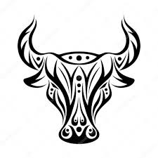 The most awesome tribal ox tattoos. Tribal Animal Head Tattoos From An Angry Bull 294232286 Larastock