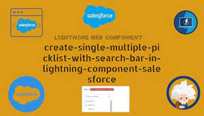 How To Create Single Multiple Picklist With Search Bar In Lightning Component Salesforce Techdicer