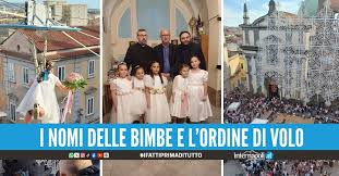 Madonna della Pace a Giugliano, inizia la festa: le prove del volo e  l'intronizzazione