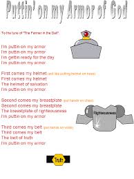 Close This Template Window When Done Printing Sunday School Songs Armor Of God Bible Class Songs