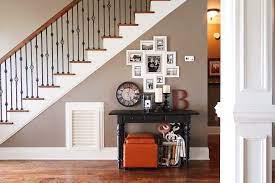 Staircase ideas stair wall colour design. Photo Gallery Wall Under The Stairs House Tour Home House Design Staircase Wall Decor