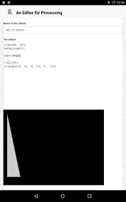 Managed to get to the processing point, waited for 20 minutes and apk got in! An Editor For Processing For Android Apk Download