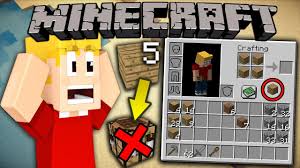 What is the fastest way to get wood in minecraft? If You Needed 5 Wood Planks To Make A Crafting Table Minecraft Youtube