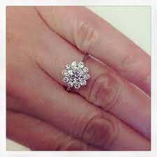 Floral Halo Engagement Ring Setting Halo Engagement Ring Sets Wedding Rings Oval Vintage Engagement Rings