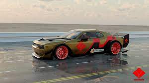 A custom carbon fiber demon hood adds considerable appeal and gives the hellcat a chance to bare its teeth. Artstation Custom Dodge Challenger Srt Hellcat 15 Ddd Racing Dylan Di Dio