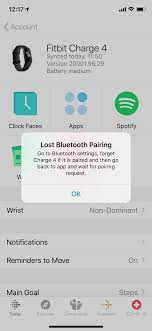 Turn on the fitbit tracke r and confirm the phone's bluetooth is enabled. Charge 4 Constantly Loses Bluetooth Pairing Page 2 Fitbit Community