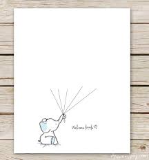 Throw the cutest cactus baby shower with us! Elephant Baby Shower Guest Book Printable Aspen Jay
