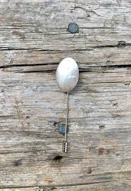 Sterling Silver Stick Pin Blank Oval Simple Minimalist Etsy Stick Pins Lapel Pins Silver Items