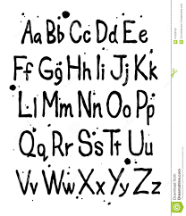 This unique animal keyboard game for young kids lets them explore the alphabet with the help of cartoon animals shaped like the letters. Hand Written Font Type Alphabet Vector Stock Vector Illustration Of Dirty Font 47526190