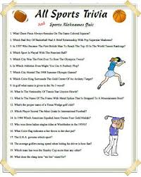 Interview questions for a sports coordinator. This Sports Trivia Covers Many Different Sports Come Prepared Trivia Questions And Answers Sports Trivia Questions Trivia Questions