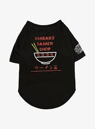 Naruto Shippuden Ichiraku Ramen Shop Logo Pet T Shirt Boxlunch Exclusive Ramen Shop Shop Logo Naruto Shirts Author kishimoto masashi has said that he commuted to by going to a different location, of course! naruto shippuden ichiraku ramen shop