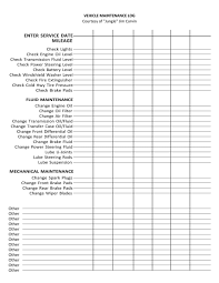 Fire extinguisher inspection log printable. 43 Printable Vehicle Maintenance Log Templates á… Templatelab