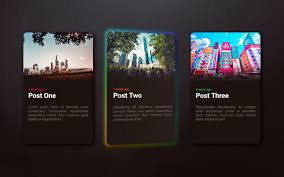 Using cards making cards accessible. Css 3d Card Design With Rgb Effect Tutorial Red Stapler