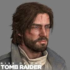 Rise of The Tomb Raider, Jacob hair cards + beard, Michael Svymbersky