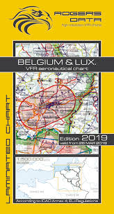 vfr aeronautical chart belgium luxembourg 2019 rogers data rogers belu