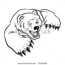 Bears Stock Photos Images Pictures Bear Face Drawing Antler Art Drawing Bear Images