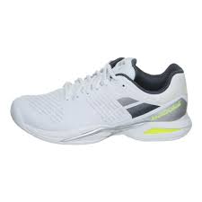 Babolat Propulse Team Indoor Carpet Shoe Men White Black