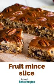 Night Before Christmas Fruit Mince Slice Recipe In 2020 Recipes Sweet Snacks Christmas Baking