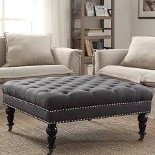 Only 3 available and it's in 12 people's carts. Perfect Set On Top Of A Bold Rug In The Den Or Anchored At The Foot Of Your Master Bed This Sleek Ot Tufted Ottoman Coffee Table Square Ottoman Tufted Ottoman
