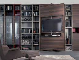 The television set itself is usually wall mounted with a console affixed to the wall just below it without any legs or a base touching the floor. 44 Modern Tv Stand Designs For Ultimate Home Entertainment