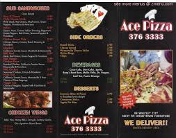 Bars with live music frozen yogurt ice cream frozen desserts. Menu At Aces Pizza Restaurant Whitley City 4 Us 27