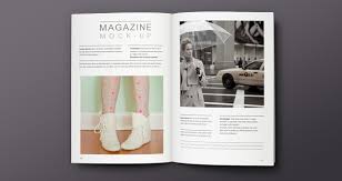 Download Overhead View Magazine Mockup Psd Mock Up Templates Pixeden