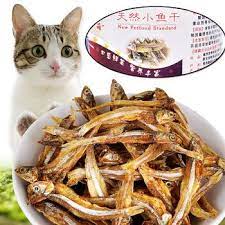 憨憨乐园宠物零食猫零食小鱼干天然健康无盐鱼干成幼猫补钙零食全阶段猫咪零食75g 75g小鱼干1