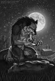 Pin By Blaine West On Wolf Werewolf Shadow Wolf Werewolf Art