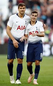 Fernando Llorente Of Tottenham Hotspur And Harry Winks Of Tottenham Tottenham Hotspur Tottenham Premier League Football