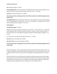When you are writing a screenplay, you are writing a movie. Example Of A Radio Scriptintro Radio Ident Jingle 7 Seconds Cue Immediately To Dj Hello And Welcome To Ism Radio Radio Writing Templates Proposal Templates