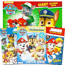 We will be colouring characters from the paw patrol series on giant crayola colouring pages in this series.i was inspired to create this channel by my daught. Bendon Paw Patrol Coloring Activity Book 96pg Set Of 4 Educational Toys Planet