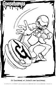 Goosbumps Coloring Pages Goosebumps Coloring Pages Coloring Books