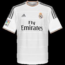 The font used for the name of the player and number on the jersey has 3d effect. Real Madrid Football Shirt Archive