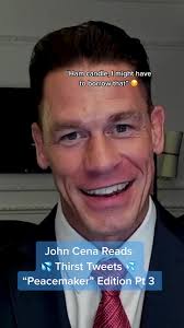 John Cena Reads Thirst Tweets 'Peacemaker' Edition