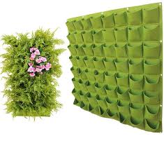 At uncommon goods, you can find a large assortment of unique yard art that will keep the garden sunny all year round. Hanging Vertical Planting Pocket Wall Milky Way Garden