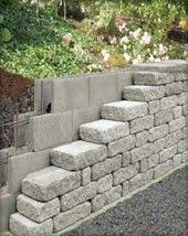 Schalsteine Von Hornbach Garten Landschaftsbau Steinmauer Garten Gartenmauer
