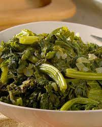 Simmered Mustard Greens Recipe Greens Recipe Veggie Dishes Vegetable Dishes