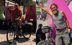 The news first surfaced yesterday when the brother of holger hagenbusch claimed that his brother and a fellow bicycle traveler had been assassinated. No Fue Un Accidente Al Ciclista Aleman Lo Ejecutaron Y Al Polaco Lo Decapitaron
