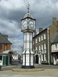 Downham Market Clock Norfolk Uk Victorian Black And White Colck Tower Clock Tower Visiting England England