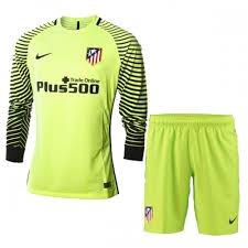 Atlético de madrid, madrid, m. 16 17 Atletico Madrid Goalkeeper Green Long Sleeve Jersey Kit Shirt Short Cheap Soccer Jerseys Shop Acebull Com