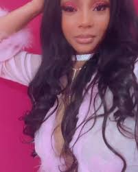 Got off the plane in ATL and went straight to my hair appointment ✈️💆🏿‍♀️  Lashes: @badgalsbeautybar 💇🏿‍♀️ @maggiestylez_ Bibi Monroe for Baddies  Africa