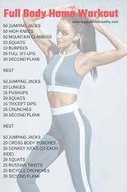 Pin On At Home Workout Plan