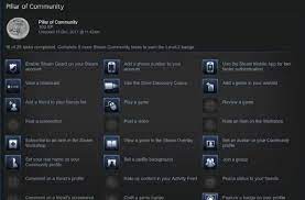 Want to earn steam trading cards without running any games? Pillar Of Community Steam Badge Download Scientific Diagram